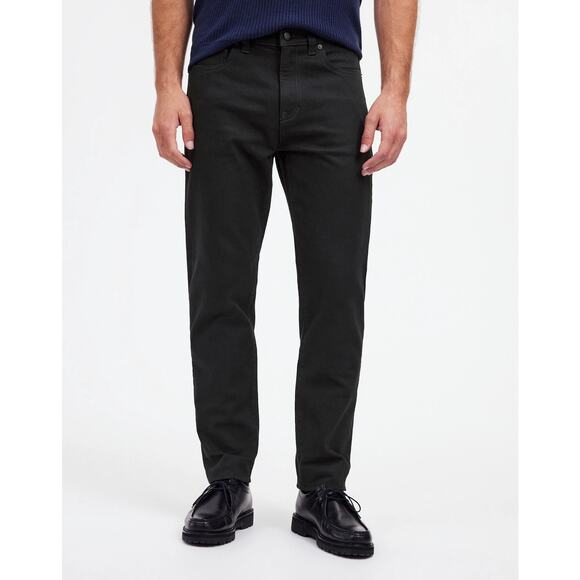 NWT Madewell Relaxed Taper Jeans size 28x30 mens black - Picture 2 of 6